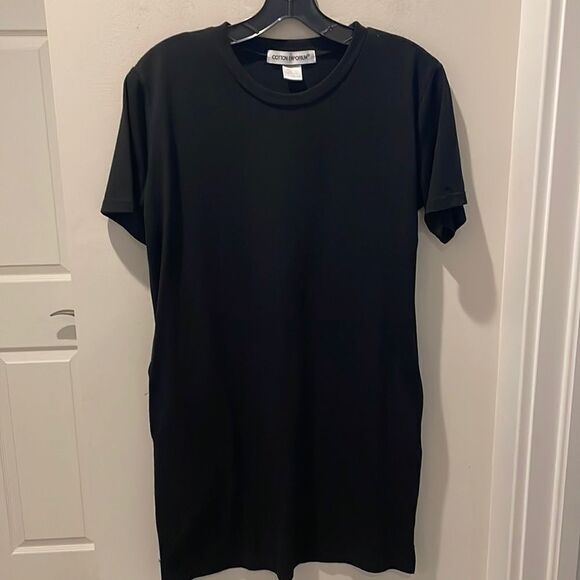Cotton Emporium Dresses & Skirts - Cotton Emporium T-shirt dress black size XS